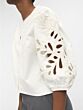 Object Caro Embroided Top White