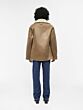 Object Polly Shearling Jacket Fossil
