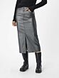 Object Naya Coated Skirt Noos Bruhed Nickel