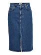 Object Ellen Denim Skirt Medium Blue Denim