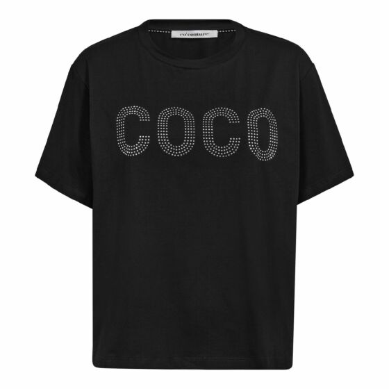 Co'couture Coco Stone Tee Black