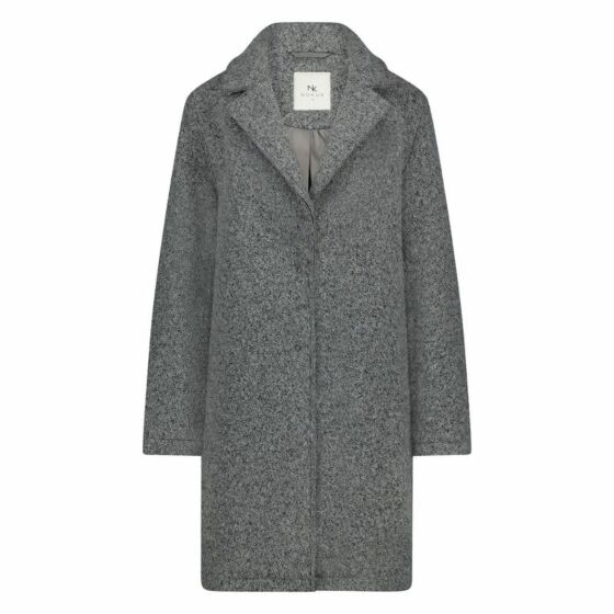 Nukus Mae Boucle Coat Grey