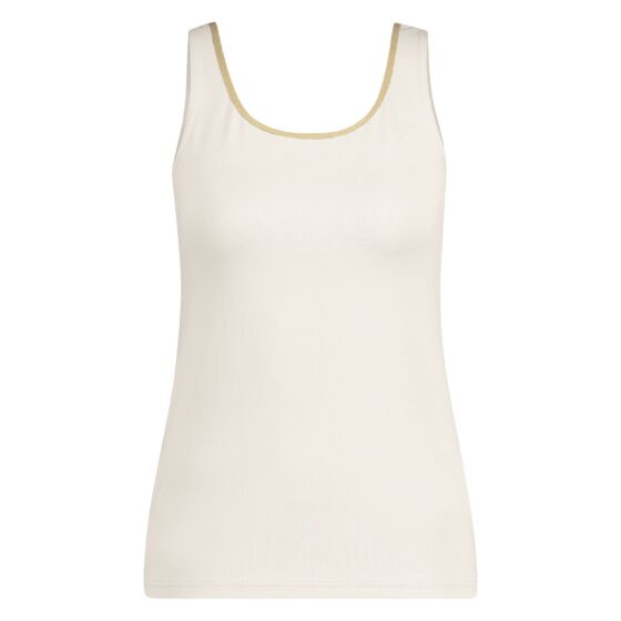 Nukus Juba Singlet Off White Gold