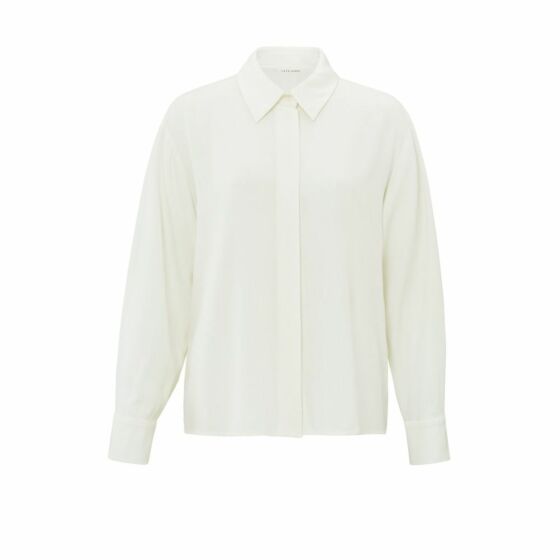 Yaya Cropped Blouse Off White