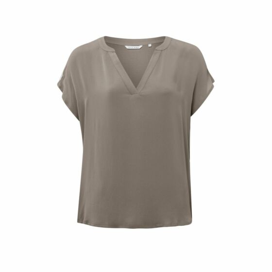 Yaya Fabric Mix Top Clay Pebble Grey