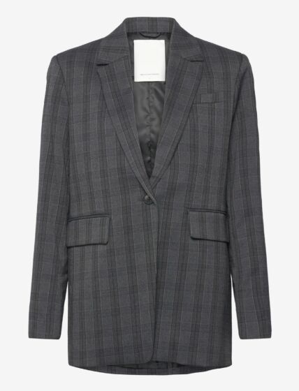 MSCH Calile Loose Blazer Dark Grey