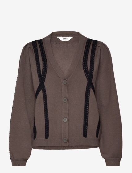 Object Julla Knit Cardigan Morel 