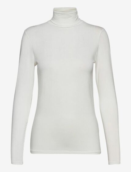 Soaked Hanadi Rollneck Whisper White