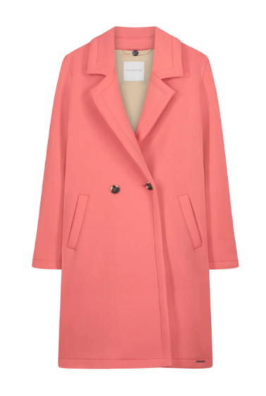 Rino & Pelle Danja Double Breasted Coat Coral