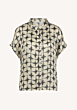 By Bar Karly Blouse Square Tie Dye