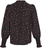 Moss Copenhagen Vinaya Ladonna Shirt Black Flower