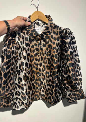 Soaked Chiba Shirt Leopard Pattern