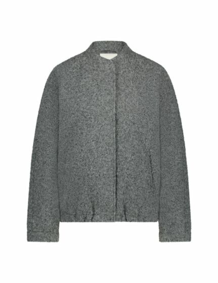 Nukus Baltimore Jacket Boucle Grey