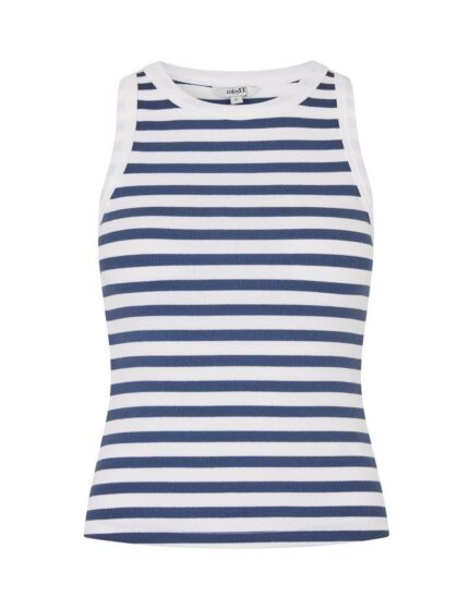 MbyM Evelyn Stripe Jaxson Top Sapphire Stripe