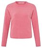 Yaya Chenille Sweater Crewneck Morning Glory Pink