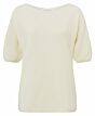 Yaya Sweater Boatneck Ivory White