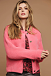 Rino & Pelle Bubbly Boxy Jacket Flamingo