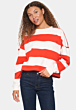 Saint Tropez Idahella Sweatshirt Flame Scarlett