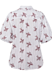 Sisterspoint Ella Blouse White Bordeaux