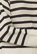 Sisterspoint Hava Stripe Trui Bamboo Black