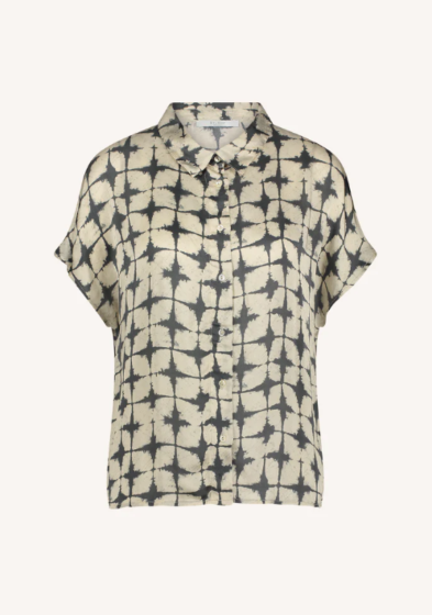 By Bar Karly Blouse Square Tie Dye