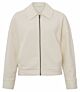 Yaya Oversized Jersey Jacket Ivory White