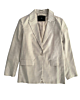 With Black Violet Tailored Blazer Silver Lining