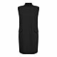 Co'couture VolaCC Rib Turtleneck Dress Black