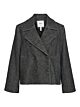 Object Keily Short Jacket Medium Grey Melange