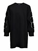 Object Dorina Sweat Dress Black