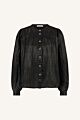 By Bar Meggie Lurex Blouse Midnight