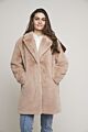 Rino & Pelle Geppe Faux Fur Jacket Powder
