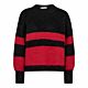 Co'couture Coralie Block Rib Knit Black