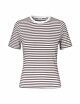 MBYM Julie-M T-Shirt Sugar Wine Stripe