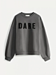 Pom Amsterdam Sweater Dare To Be Anthracite Grey