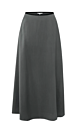 YAYA Flowy Aline Skirt Magnet Grey