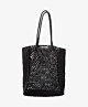 Yaya Straw Tote Bag Jute Black