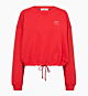 Co'couture Clean Crop Top Sweat Flame