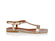 DWRS Lima Metallic Sandalen Champagne