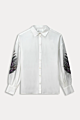 POM Blouse Maxime Feather White