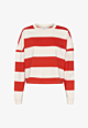 Saint Tropez Idahella Sweatshirt Flame Scarlett