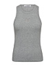 Co'couture SaharaCC Embroidery Tank Top Light Grey