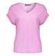 Geisha Top Linen V-neck Lavender
