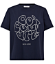 Co'couture SiaraCC Co'couture Tee Navy