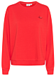 Saint Tropez Jetti Sweatshirt Flame Scarlet