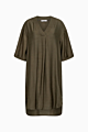 Co'couture CarynCC Pleat Tunic Dress Army