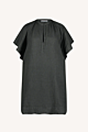 By Bar Vina Linen Dress Charcoal