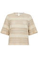 Co'couture CarlyCC Crochet Blouse Bone