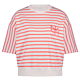 Nukus Lotte Pullover Stripe Off White Coral