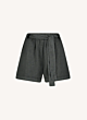 By Bar June Linen Shorts Charcoal